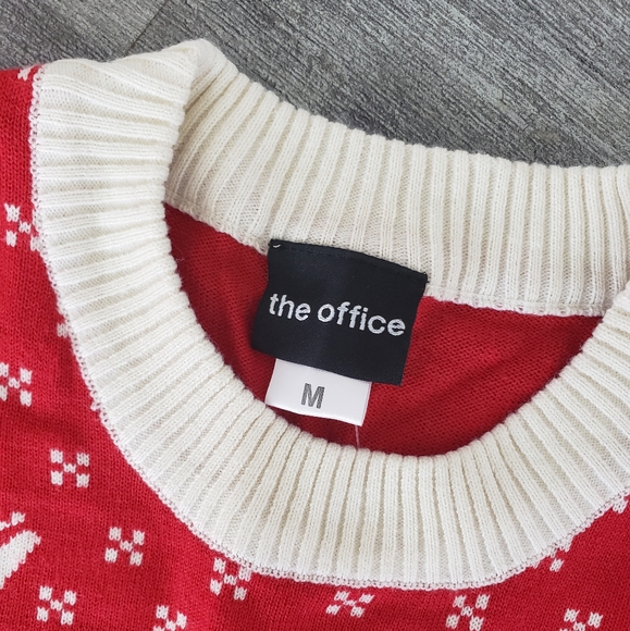 Red | The Office | Ugly Xmas Sweater - Picture 3 of 3